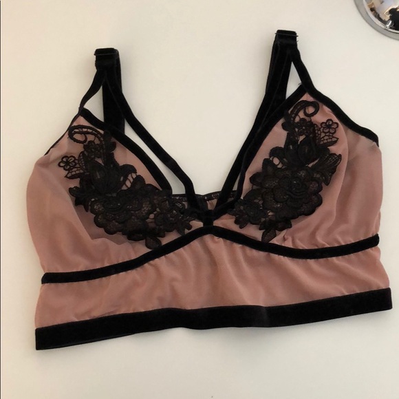torrid Other - TORRID blush and black bralette